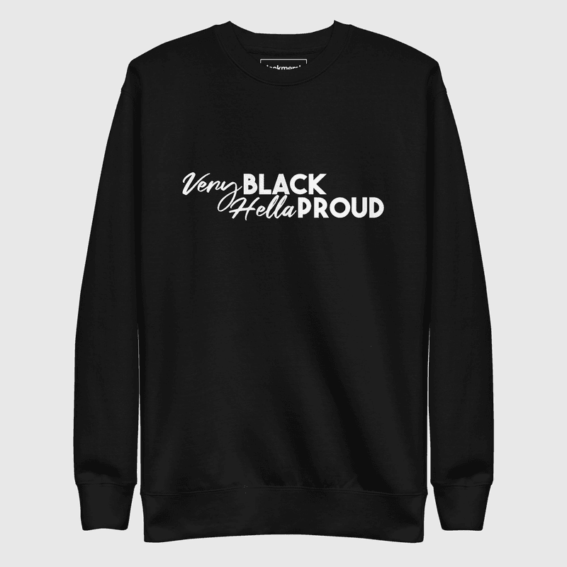 Very Black, Hella Pride Sweatshirt — view 1