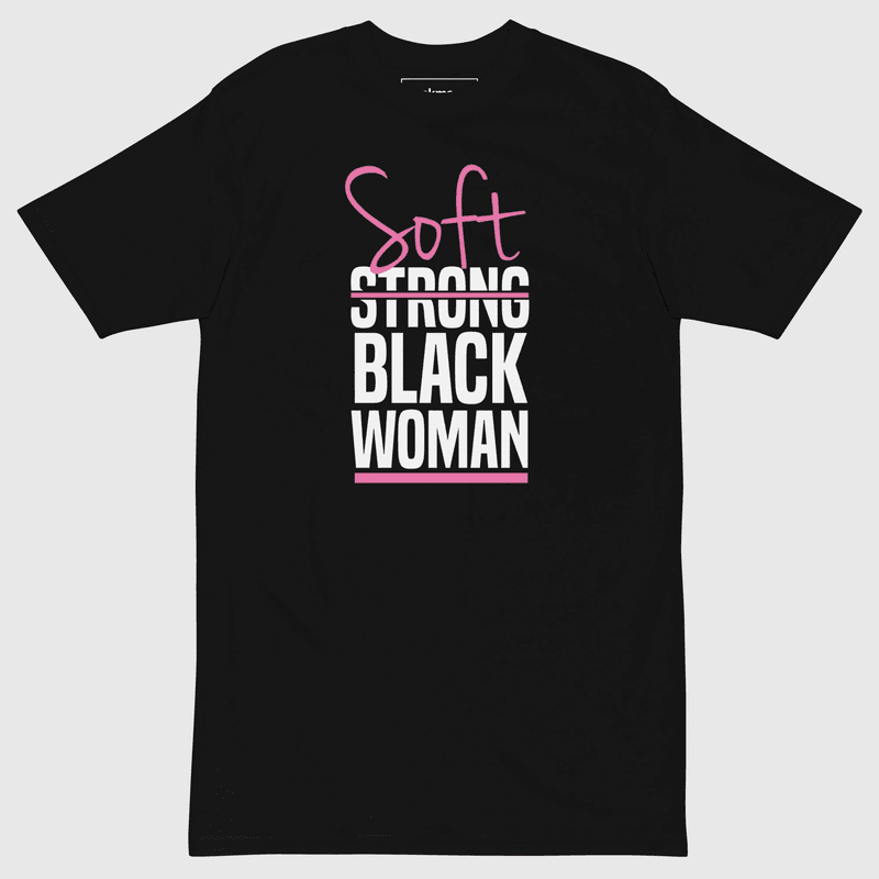 Soft Black Woman Tee — view 1