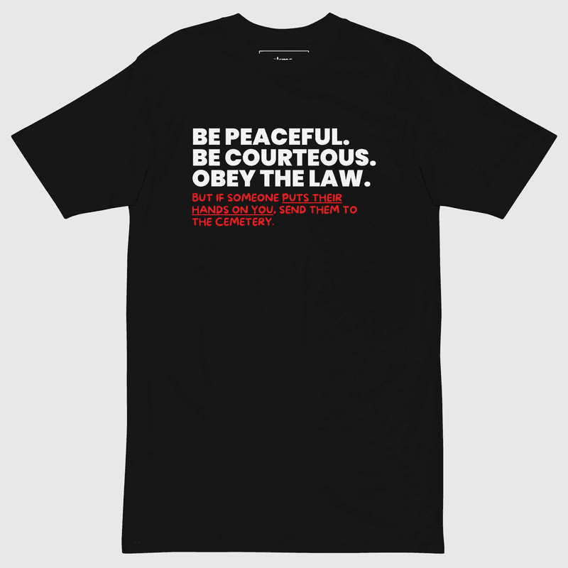 Be Peaceful Tee — view 1