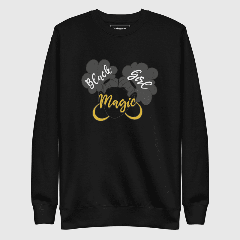 Black Girl Magic Sweatshirt — view 1