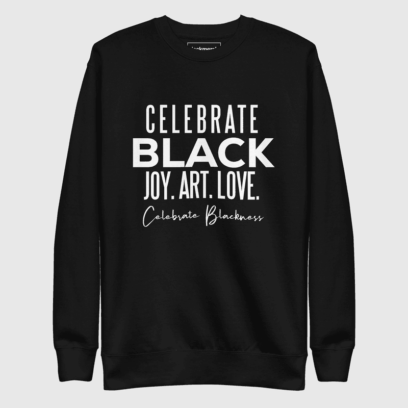 Celebrate Black Sweatshirt — view 1